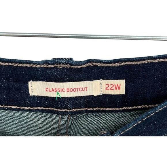 Levi's Jeans Women's Size 22 W S Classic Bootcut Hypersoft - Picture 6 of 9